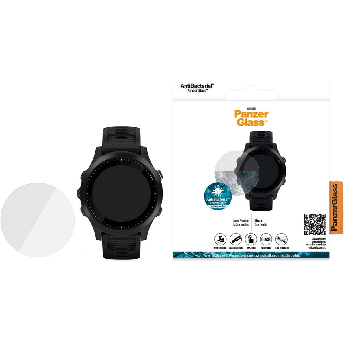 Panzglass Panzgels Smartwatch 39mm Screen Protector