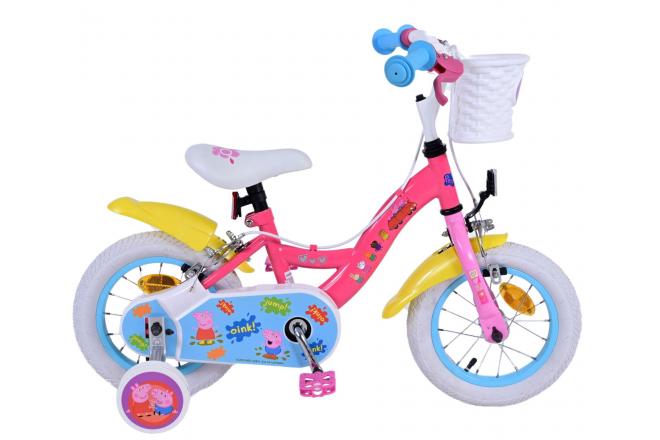 Peppa Pig Children's Bike Girls 12 Zoll rosa zwei Handbremsen