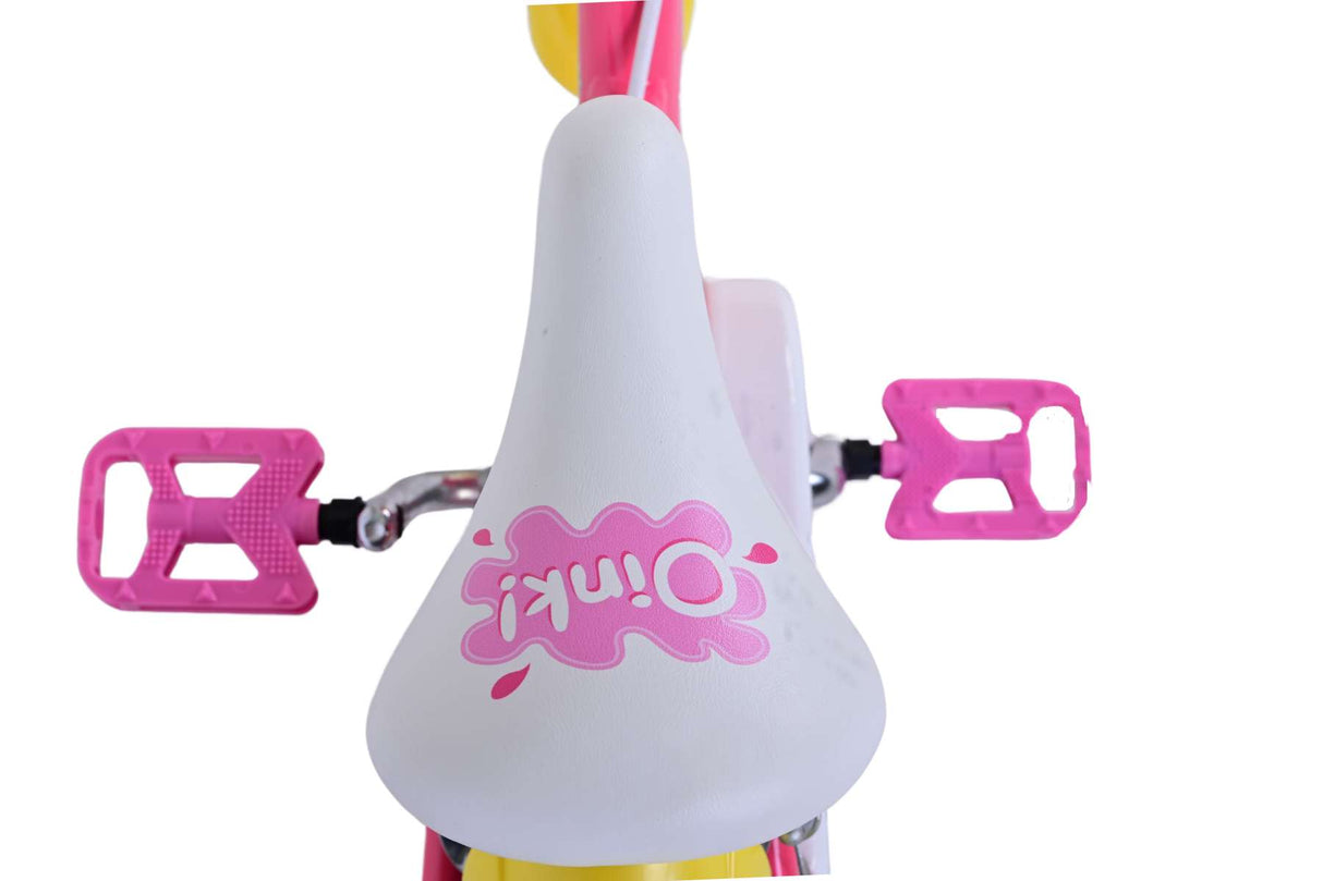 Peppa Pig Children's Bike Girls 12 Zoll rosa zwei Handbremsen