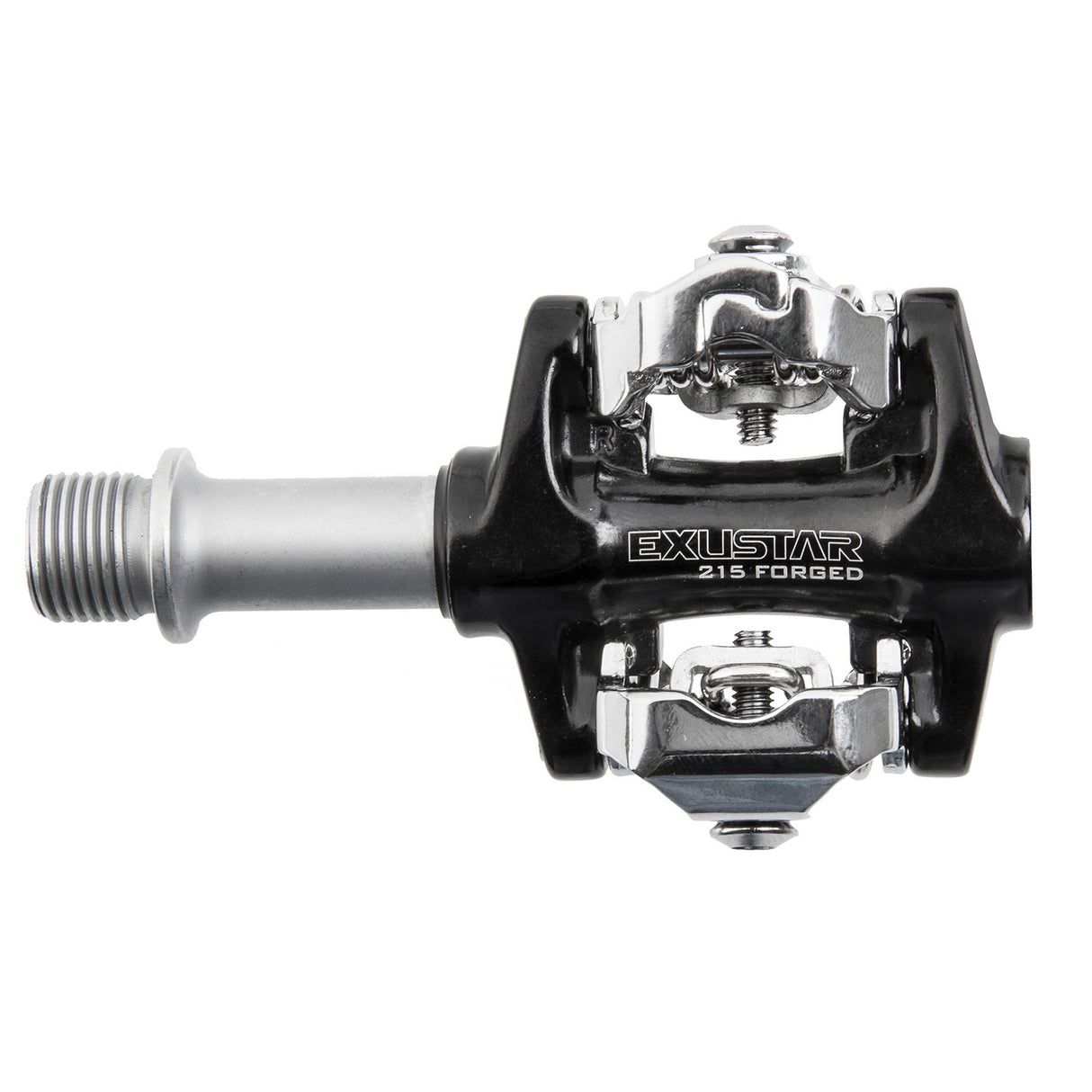 EXUSTAR E-PM215 SPD Pedal Schwarz Silber