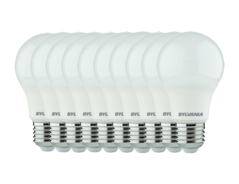 Sylvania LED -Lampe E27 806 LM Bol Matte 10 Teile