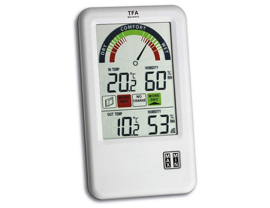 TFA Hygrometer Bel-Air Feuchtigkeit und Temperatur innerhalb und außen