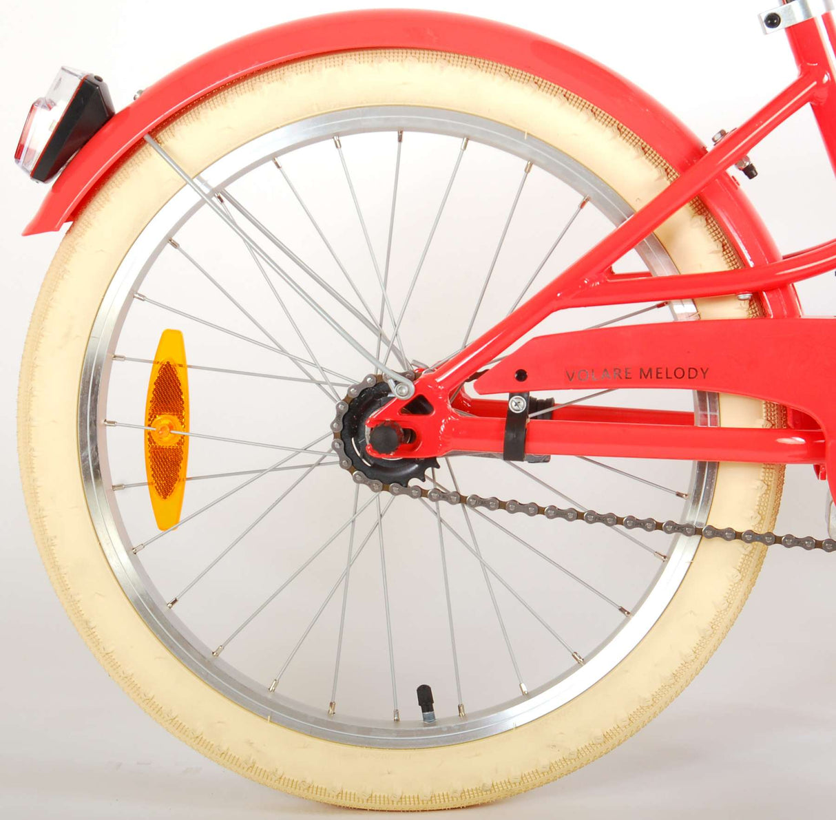 Volare Melody Children's Bike Girls 20 Zoll Korallenrote Prime Kollektion