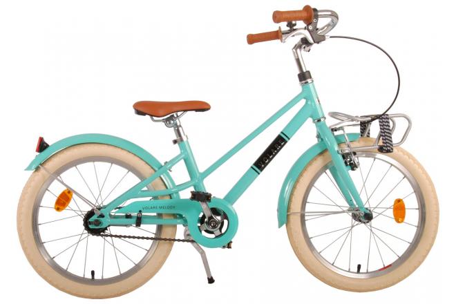 Volare Melody Children's Bike Girls 18 -Zoll -Turquoise Prime Collection
