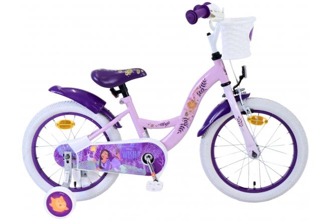 Wünschen Sie Disney Children's Bicycle - Mädchen - 14 Zoll - lila