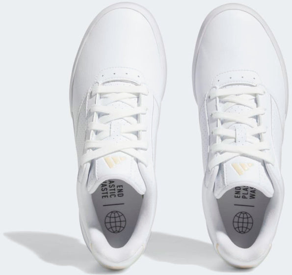 Adidas retrodross Spikeless Golfschuhe weiße Damen Größe 36