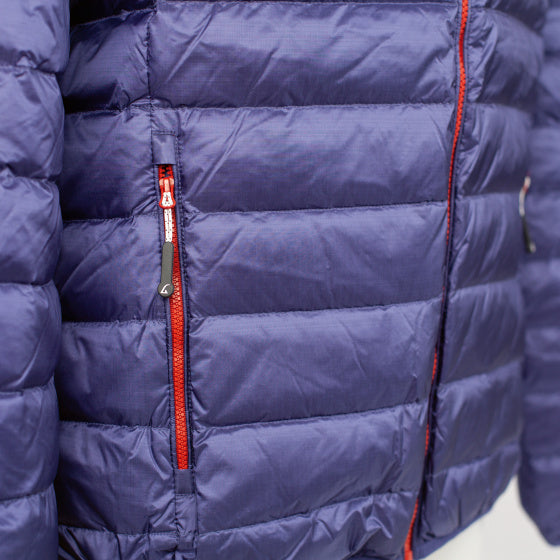 Alvivo Outdoorjas Workuta Men Nylon Blue Red Mt XS