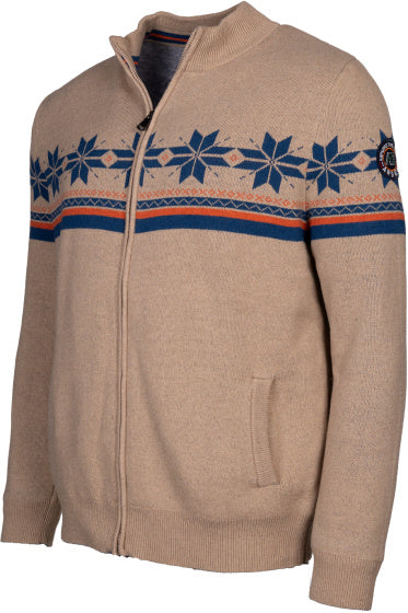 Arbaer Antonio Norwegian Vest Heren Sand -Colored Größe 3xl