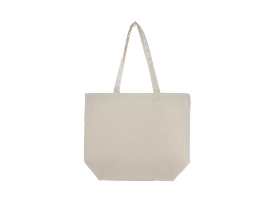 Bovevil Canvas Einkaufstasche XL Bio -Baumwolle
