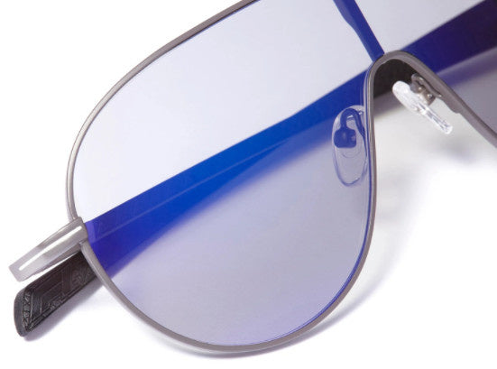 Formel Sonnenbrille Unisex Single Lens Cat. 4 Blau
