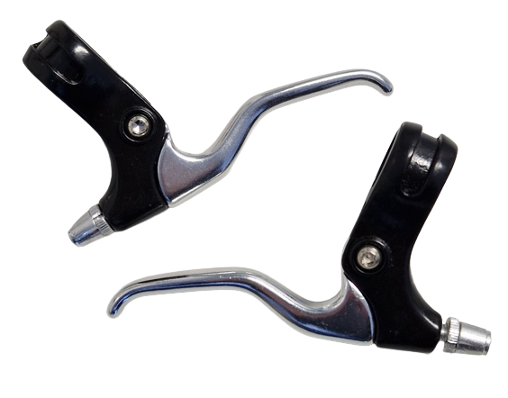 Qtcychectech QT Set Set Bremssatz V-Brems 3 Finger Aluminiumblister