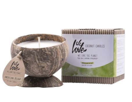 Wir lieben die Planet Coconut Soja Kerze Darjeeling Freude