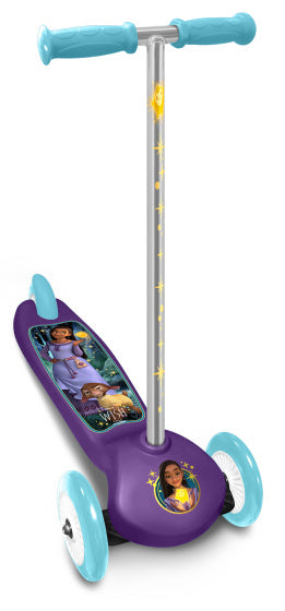 Disney Wish Wish 3-Wheel Kids Step Fußbremse Junior lila hellblau