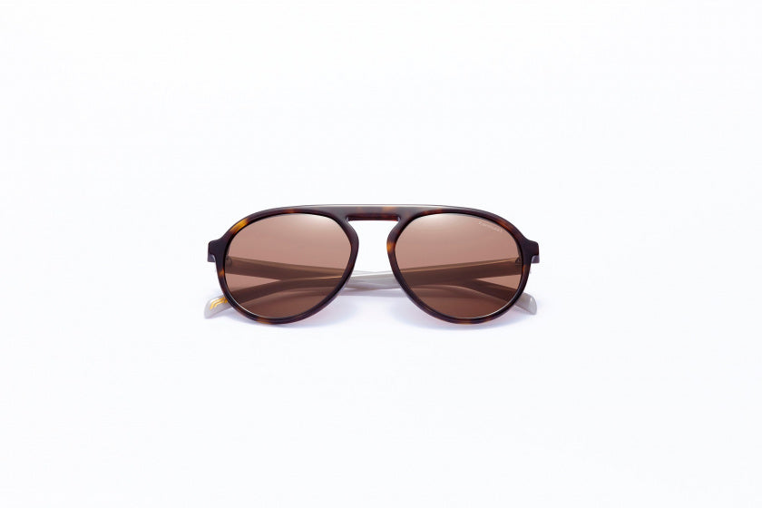 Formel Sonnenbrille Unisex Pilotkatze.4 Dunkelbraun