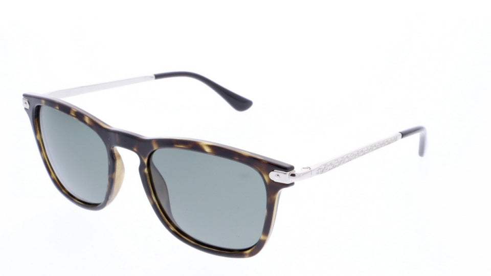 H.I.S Sonnenbrille 78108 Männer rechteckige Katze.3 Grüngrau