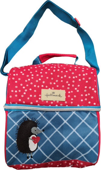 Hallmark Cooler Bag Porcupine Isotherm 8 x 17 x 22 cm Rot Blau
