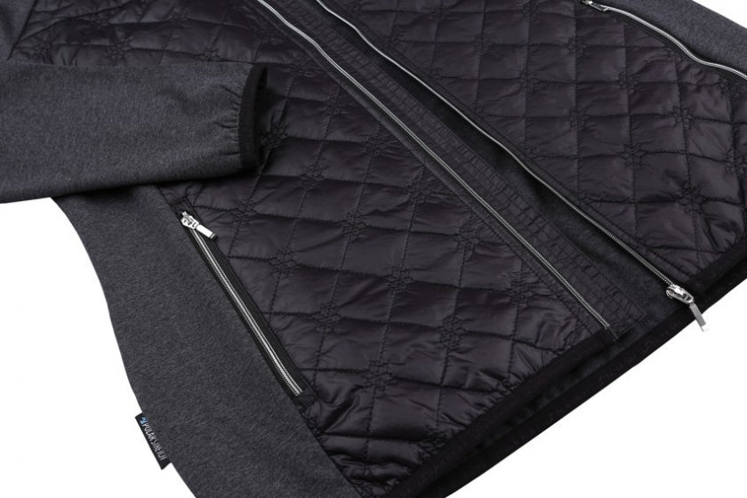 Hannah Outdoorvest Elsa Damen Polyester dunkelgrau Größe 40