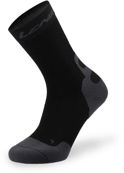 Lenz Socks Kompression 7.0 Merino Wolle Schwarz Größe 42-44