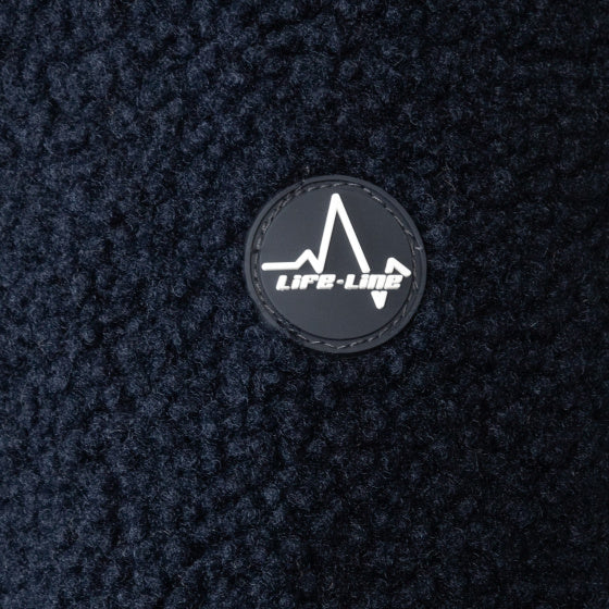 Lebenslinie Artic Sherpa Fleece Jack Männer Blau Größe XL