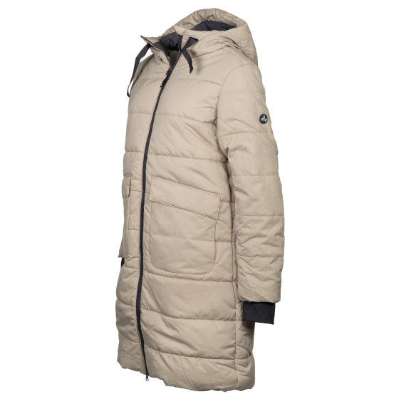 Life Line Howitt Fake Down Parka Ladies Beige Größe l