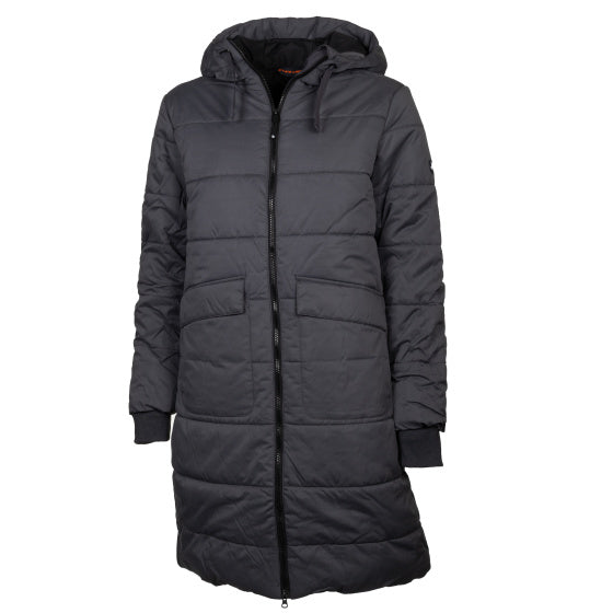 Life Line Howitt Fake Down Parka Ladies Grau Größe l