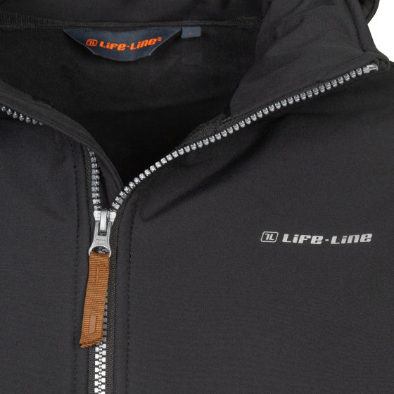 Lebenslinie Kasper Softshell Jacke Männer Schwarz Größe m