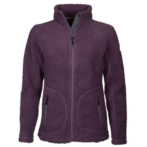 Lebenslinie Lorne Sherpa Fleecejas Ladies Purple Size L.