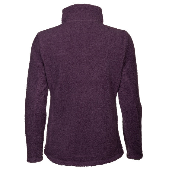 Lebenslinie Lorne Sherpa Fleecejas Damen lila Größe 4xl