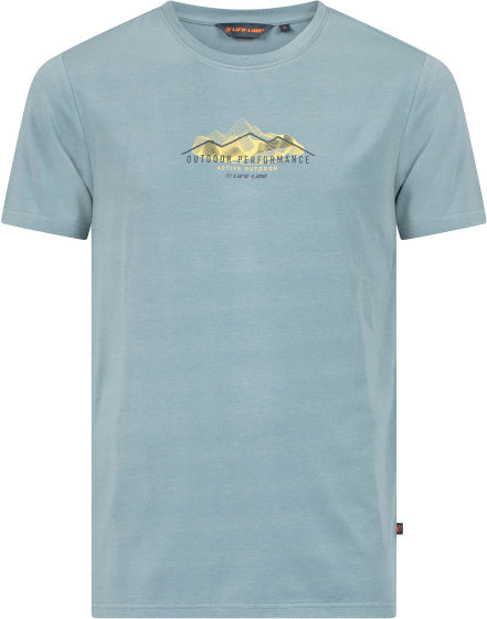 Lebenslinie Philip T-Shirt Männer blau grau Größe xxl