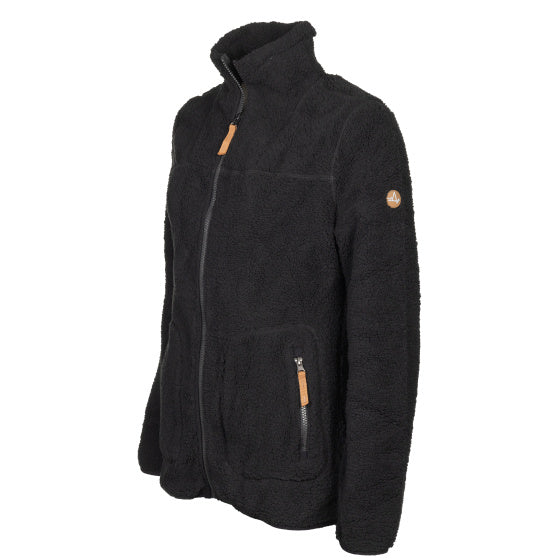 Lebenslinie Wendy Fleecevest Damen Schwarz Größe 4xl