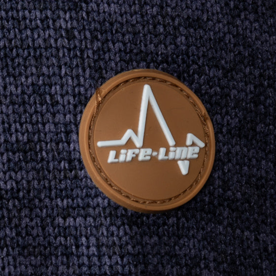 Lebenslinie Willemijn Fleecevest Damen dunkelblau Größe 3xl