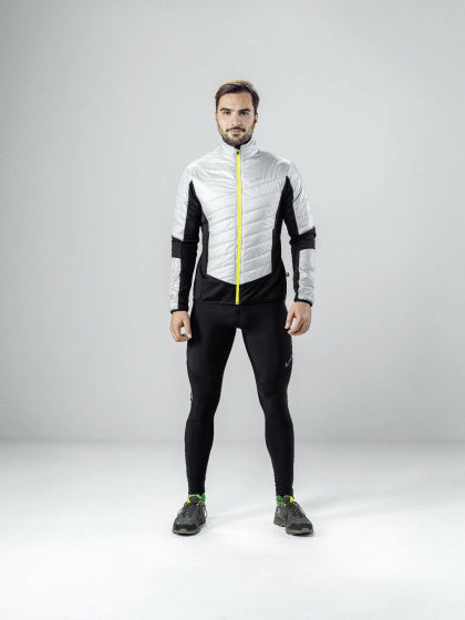 Löffler Hybrid Jack PL60 Herren Polyester silbergrau Schwarzer MT 46