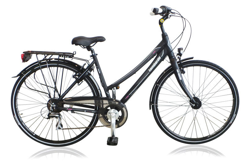 Lombardo Taranto 400 28 Zoll 53 cm Damen 7V V-Brems Anthrazit