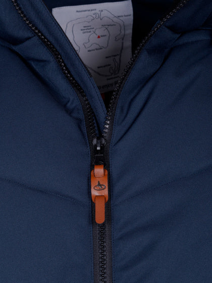 Maupiti Marck II gepolsterte Winterjacke Männer dunkelblau Größe m