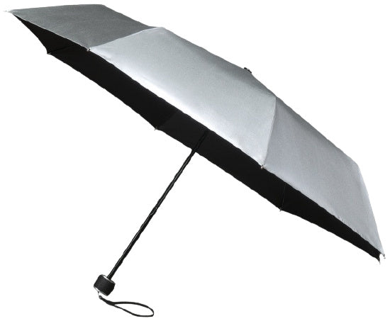 Minimax faltbarer Regenschirm mit Handöffnung Ø 100 cm Silber