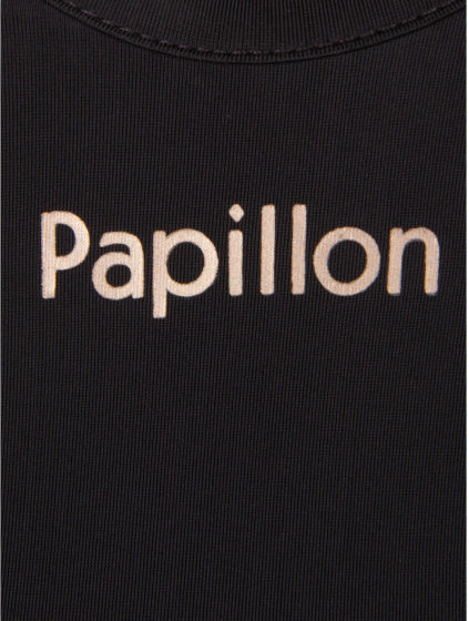 Papillon Singlet Fitness Shirt Damen Schwarz Größe 3xl