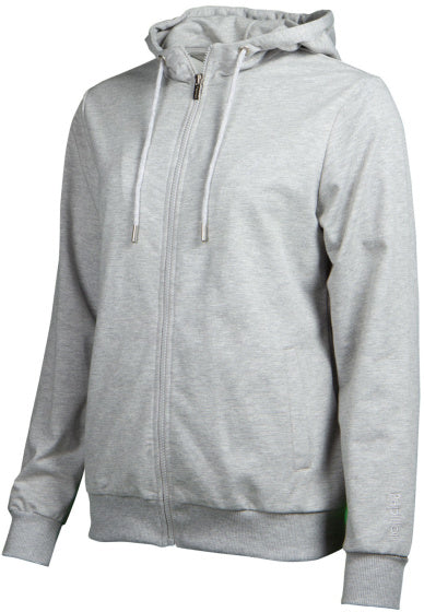 Papillon Sweat mit Kapuze -Weste Damen graue Größe m