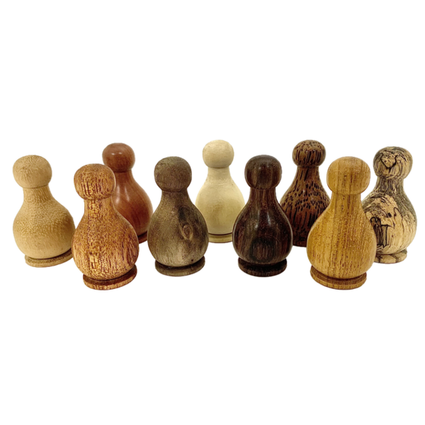 Papoose Toys Papoose Toys Mini WW Menschen der Welt 9PC