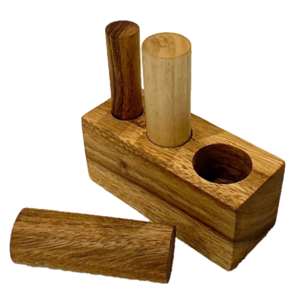 Papoose Toys Papoose Toys Montessori Sorter Stangen 4pc