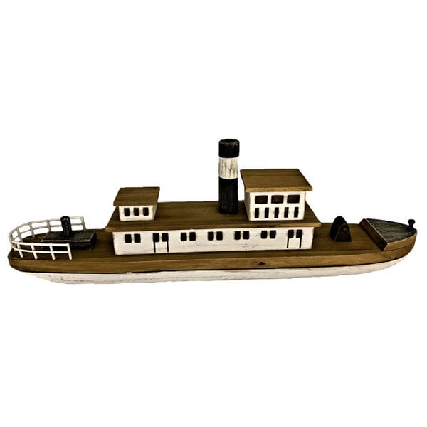 Papoose -Spielzeug Papoose Toys Dampfboot
