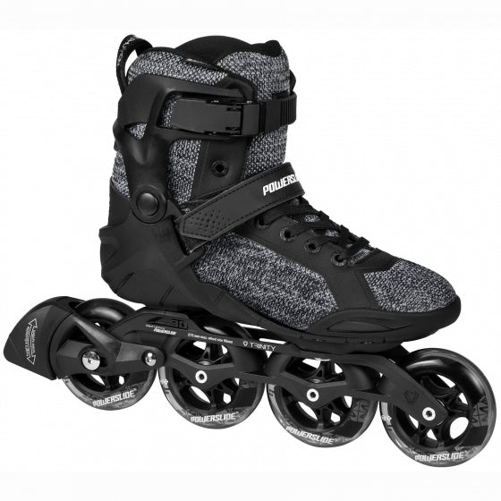 Powerslide Inline Skates Phuzion Radon Enzo 90 83A Schwarz Größe 42