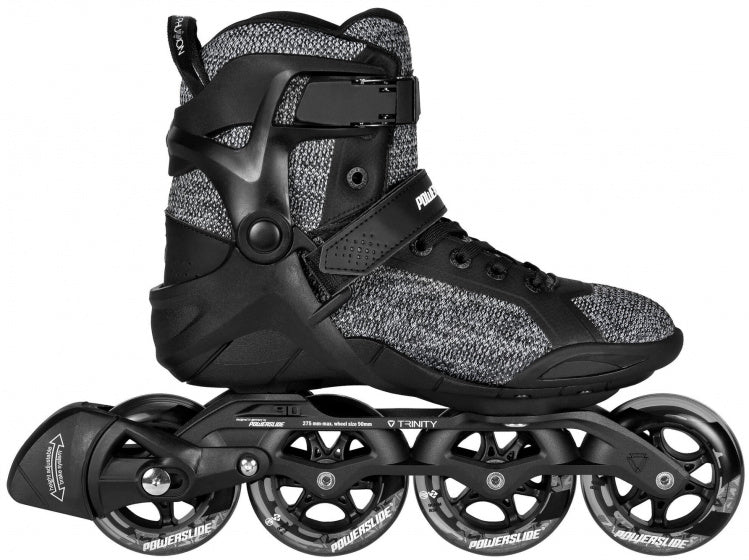 Powerslide Inline Skates Phuzion Radon Enzo 90 83A Schwarz Größe 42