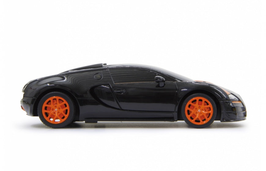 Rastar RC Bugatti Grand Sport Vitesse 27 MHz 1:24 Schwarz