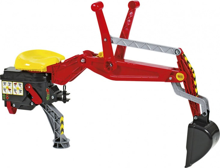Rolly Toys Hecklader Backhoe 40 x 23 x 78 cm Juniorrot