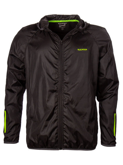 Rucanor Dylan Running Jacke Männer schwarze Größe l