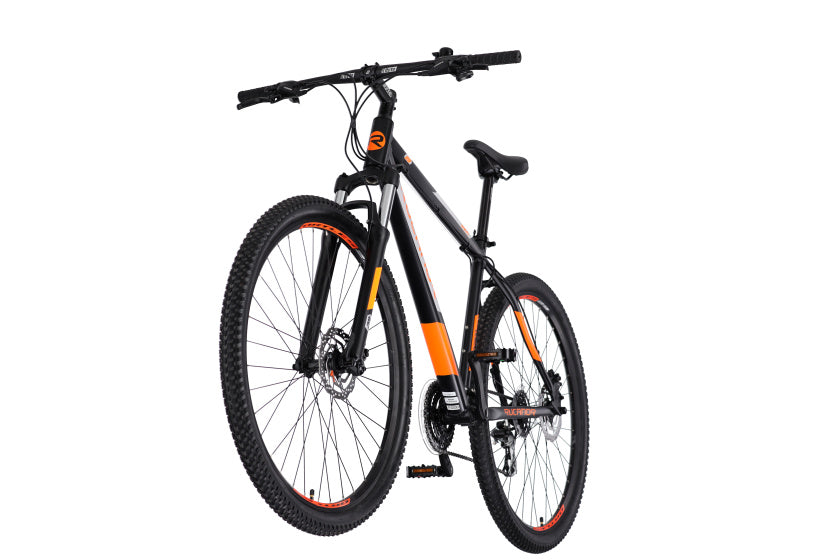 Rucanor Lux 29 Zoll 48 cm Männer 24 V Hydraulikscheibenbremse Schwarz Orange