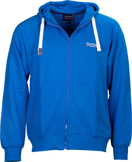 Rucanor Sky Sweatvest mit Kapuze ohne Gesprussel Blau Größe L.