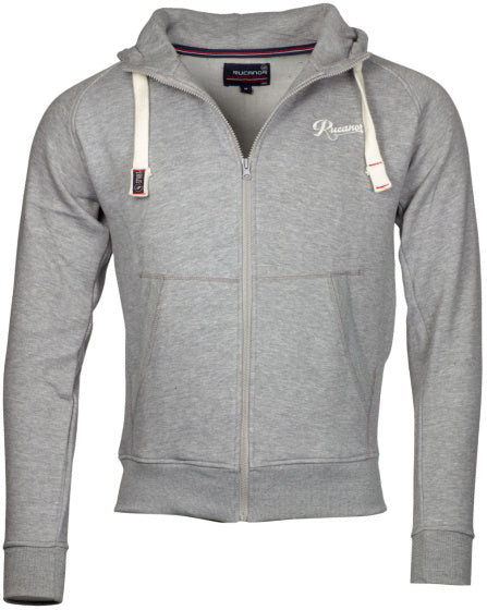 Rucanor Sky Sweatvest Hoodie Männer graue Größe xxxl