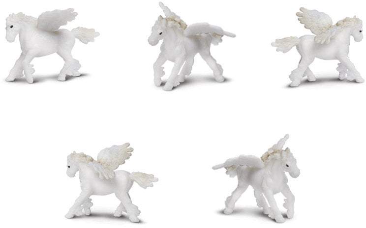 Safari Pegasus Toy Figuren Junior White 192 Stücke