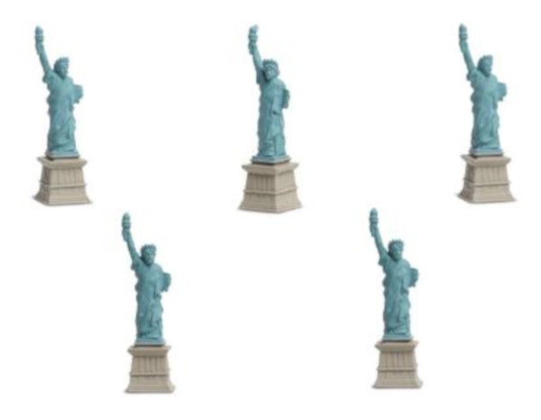 Safari Statue of Liberty Set 2,5 cm PVC Blue Grey 192 Stücke